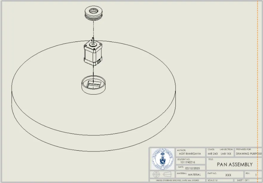 Pan Assembly